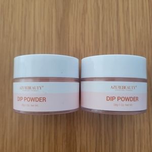 Bundle of two AZUREBEAUTY NUDE ACRILIC DIP POWDER